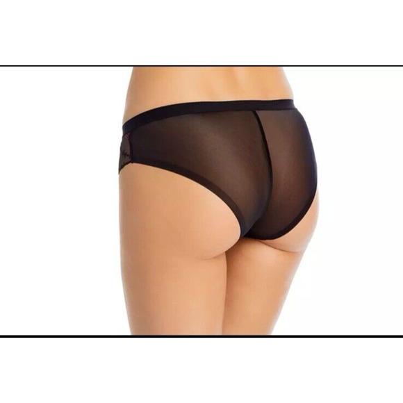Thistle and Spire Panties Women 3X Black Thorn Apart Roses Embroidery Mesh NWT - Picture 2 of 7